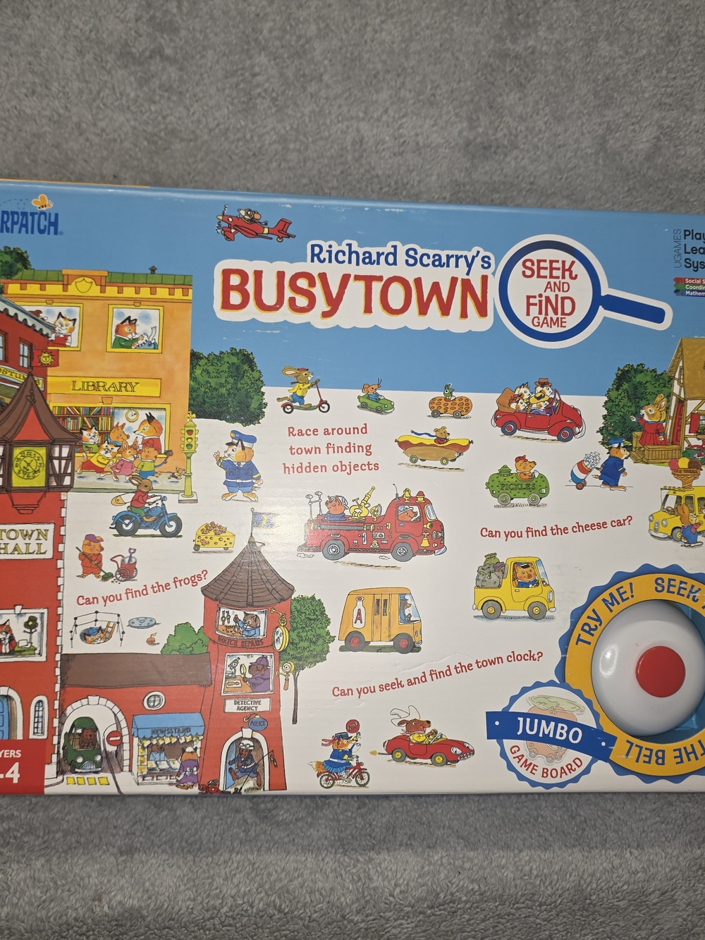 's Busytown Seek and Find Game - Blue